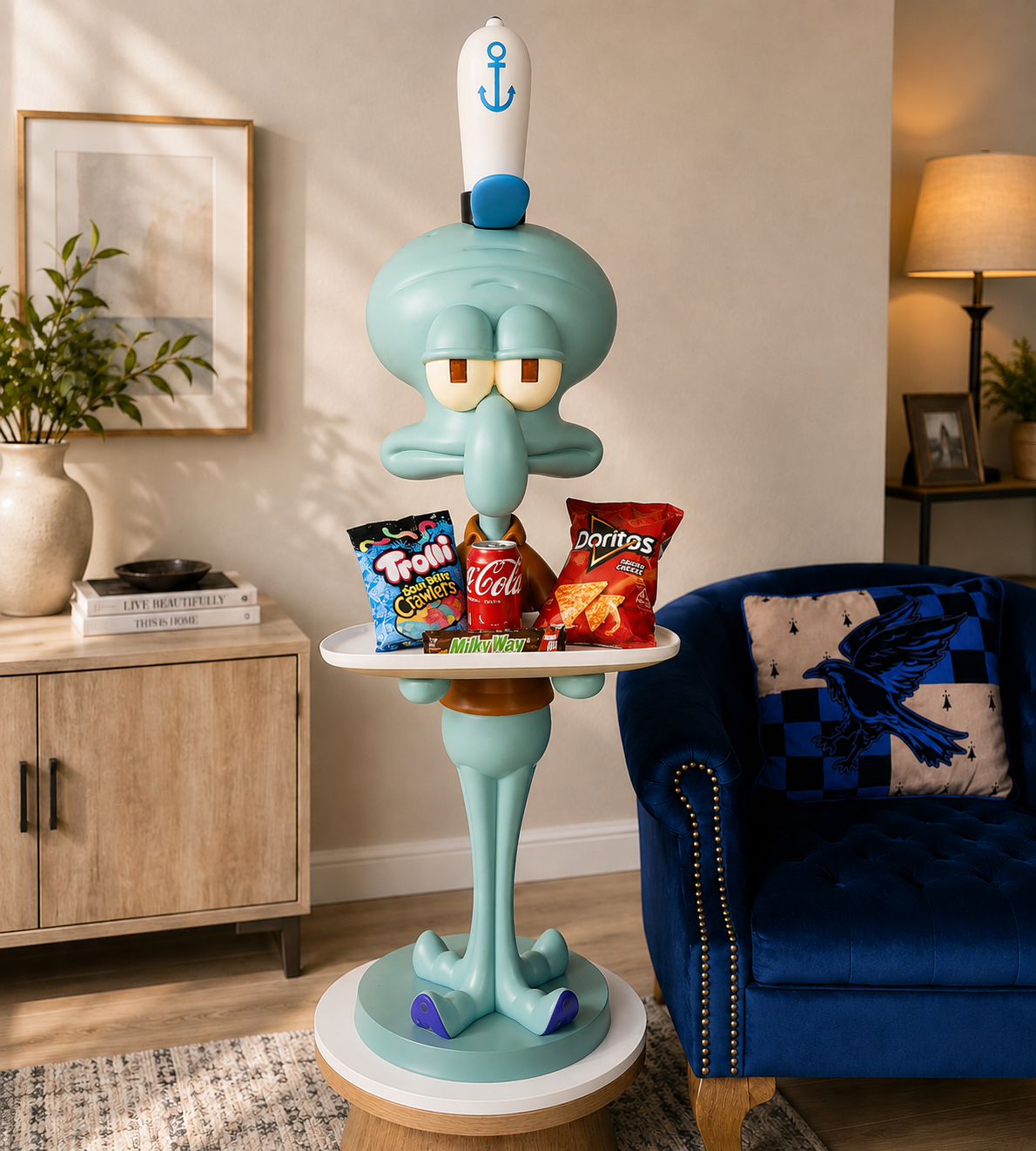 Squidward: The Reluctant Server